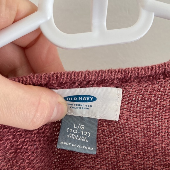 Old Navy Casual Red Sweater - Picture 2 of 3